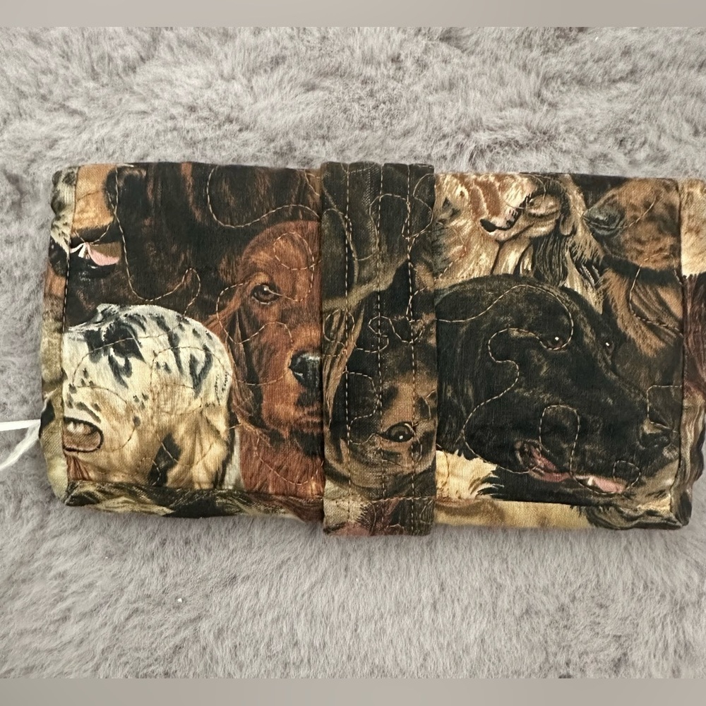 Handmade dog wallet one of a kind for all dog lovers so cute! - Picture 5 of 14